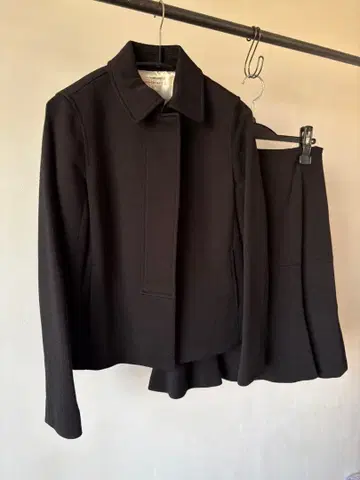 dress for less 블랙 자켓 스커트 수트