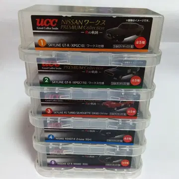 UCC NISSAN 웍스 PREMIUM Collection 미사용품 5개