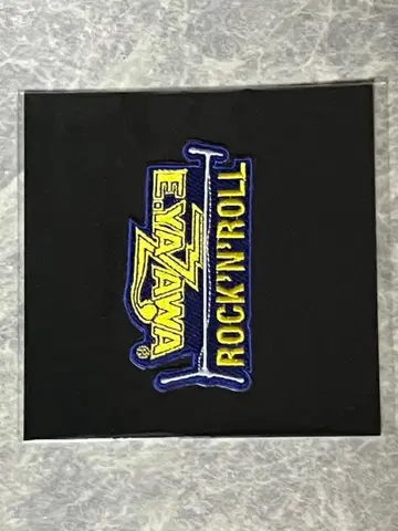 E.YAZAWA 자수 패치 씰 마이크