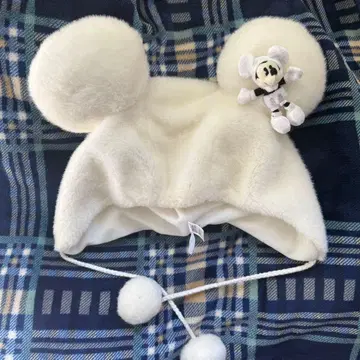 미키마우스풍 귀도리 모자