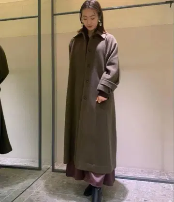 발마칸 코트 FRAY I.D 프레이 아이디