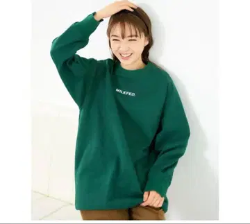 MILKFED. 그린 트레이닝복