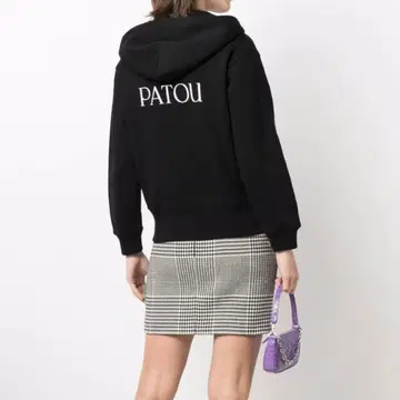 PATOU 로고 집업 후디 후드티 파투