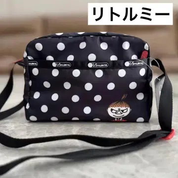 무민 MOOMIN 리틀미 도트 숄더백 BAG 포켓 다수