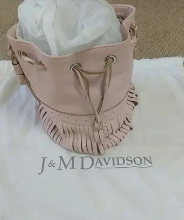 [ 새상품급 ] J&M DAVIDSON 카니발 숄더백 핑크 M