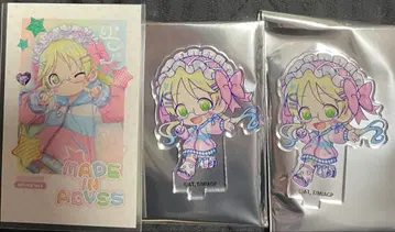 메이드 인 어비스 몽환룩 POPUP 리코 아크릴 스탠드 카드