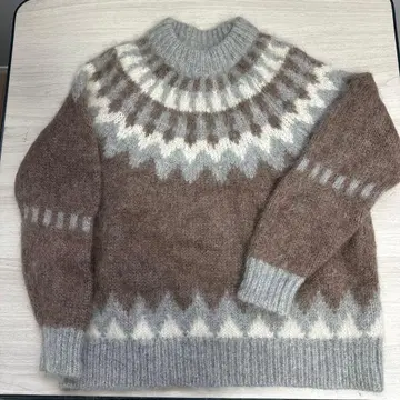 BATONER 노르딕 스웨터 사이즈 1