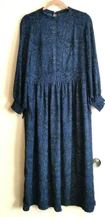 MEDE19F 뮐루즈 염직 미술관 빈티지 프린트 원피스