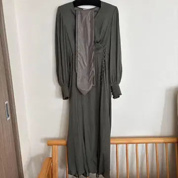 프레이 아이디 긴팔 원피스