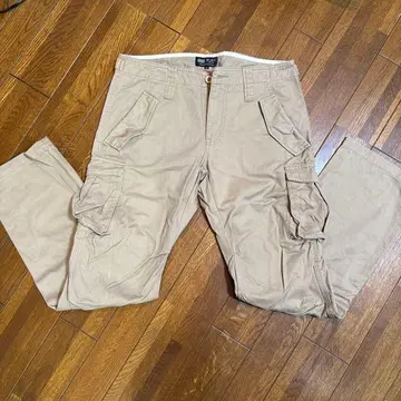 BEANS HEART 베이지 카고 팬츠 M