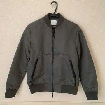 그레이 MA-1 플라이트 자켓