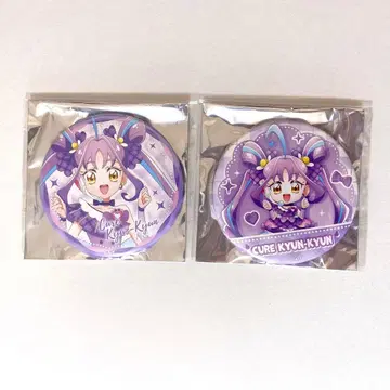 드림 스테이지 드리스타 너와 아이돌 프리큐어 키미프리 캔뱃지