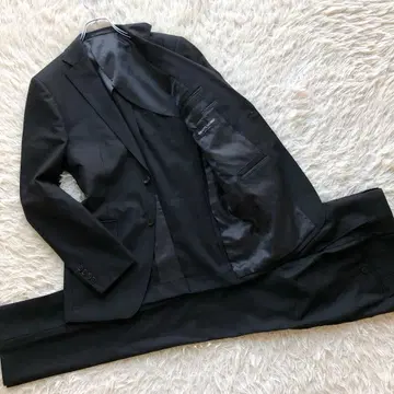 [컨디션 최상 레어 사이즈 L] 젠틸 워모 블랙 포멀 상하의 울