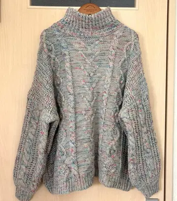 사만사 모스모스 팝콘 니트 풀오버