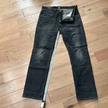 Lee 라이더스 다크 블루 스트레이트 데님, 32인치