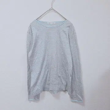 SIMPLE LIFE 스트라이프 긴팔 셔츠 여성용 M