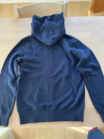 Champion 네이비 후드티 X-girl