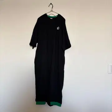 플라보아 frapbois 원피스 블랙 x 그린