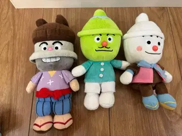 호빵맨 캐릭터 봉제 인형 3체 세트