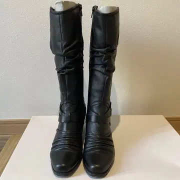 소가죽, 부츠, 블랙