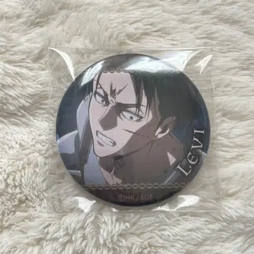 진격의 거인 리바이 캔뱃지 아쿠아 마린 한정판