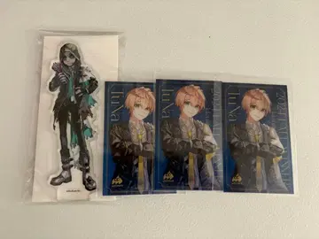 용병 아크릴 스탠드 AXIZ WAVE 클리어 카드