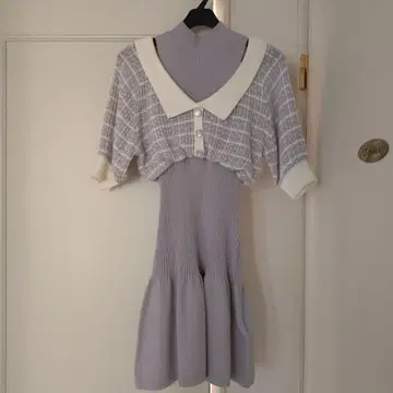 dazzlin 니트 원피스 트위드