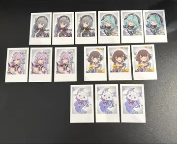 니지산지 언젠가 창포인가 붓꽃 체키 세트