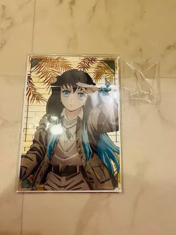 귀멸의 칼날 선샤인 시티 A상 메탈릭 아크릴 보드 토키토 무이치로