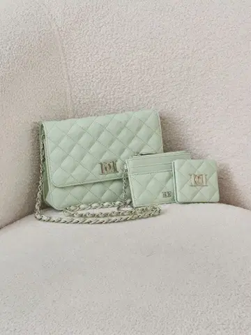 darich DD 로고 퀼팅 트래블 세트