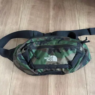 거의 미사용 the north face 웨스트 파우치 카모플라쥬