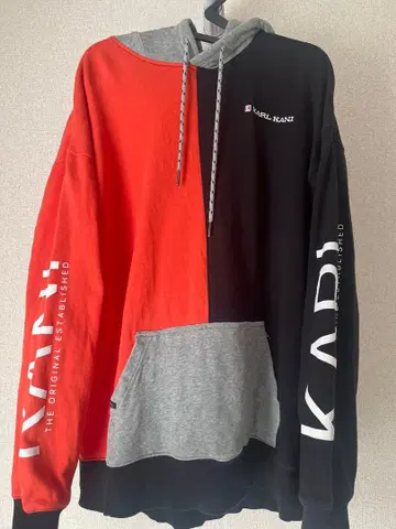 칼카니 바이컬러 후드티