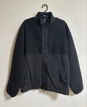 띠어리 NELLO FLEECE GRADY FZ 더블 지퍼 블랙 L