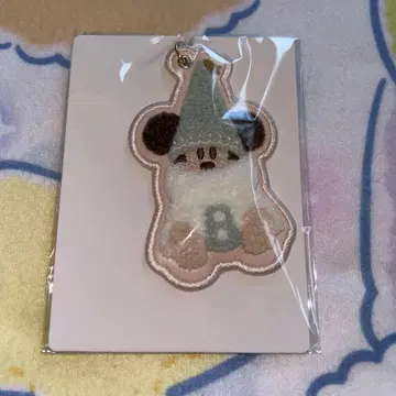 디즈니 릴린링 키체인 스카이블루 2