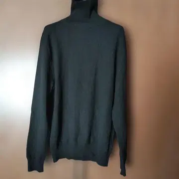 AUSTIN REED 캐시미어 100% 블랙 터틀넥 니트 S