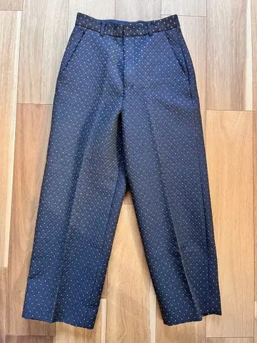 SLOBE IENA 골드 도트 팬츠