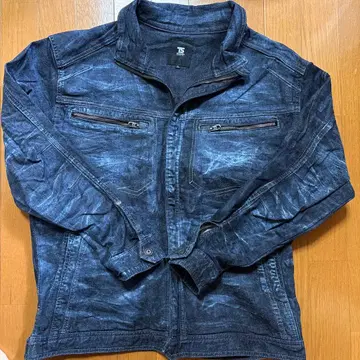TS DESIGN 네이비 데님 자켓 3L