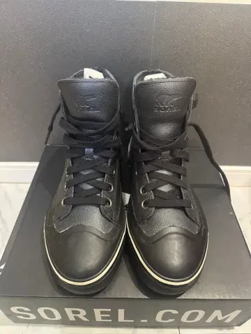 시착만 한 SOREL 방수 부츠 샤이안 메트로 장화 블랙 25cm