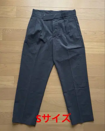 안피로 슬랙스 턱 팬츠