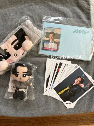 메구로 렌 SnowMan 헤어밴드 쟈니즈 인형/마스코트 세트