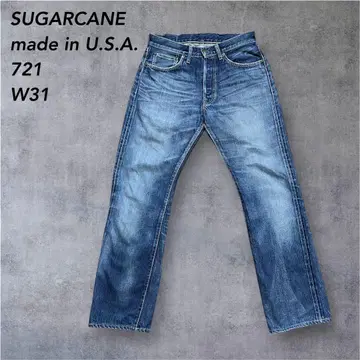 SUGARCANE 동양 엔터프라이즈 적색 귀 셀비지 데님 USA제 W31