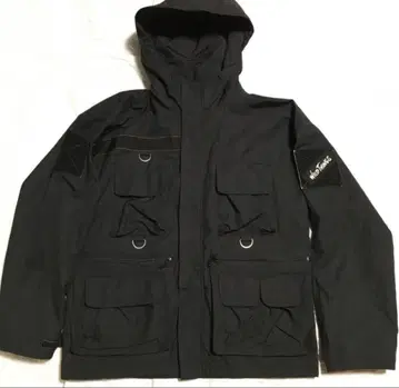 몽키타임 와일드 띵스 멀티 포켓 후드 블루종