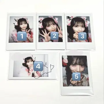 미오카와 마이카 폴라로이드 5장