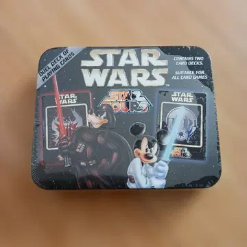디즈니 스타 투어 카드놀이 틴 케이스