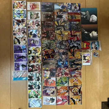 히어로 캐릭터 트레이딩 카드 세트