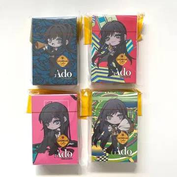 Ado 조지아 오리지널 카드놀이 전 4종 세트