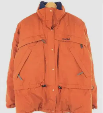 mont-bell 패딩 자켓 M 오렌지