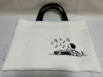 비오는날 스누피 콜라보 piano 토트백 레슨백