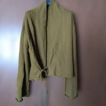 요건 레일 니트 가디건