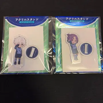 블루 록 다이소 아크릴 스탠드 나기 세이시로 & 미카게 레오